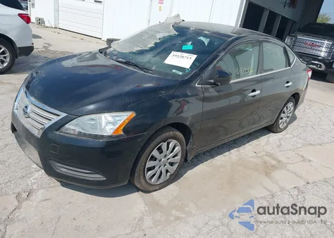 2015 Nissan Sentra S из США, поврежденный, VIN 3N1AB7AP1FY234023